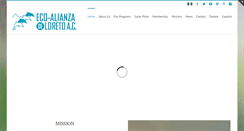Desktop Screenshot of ecoalianzaloreto.org